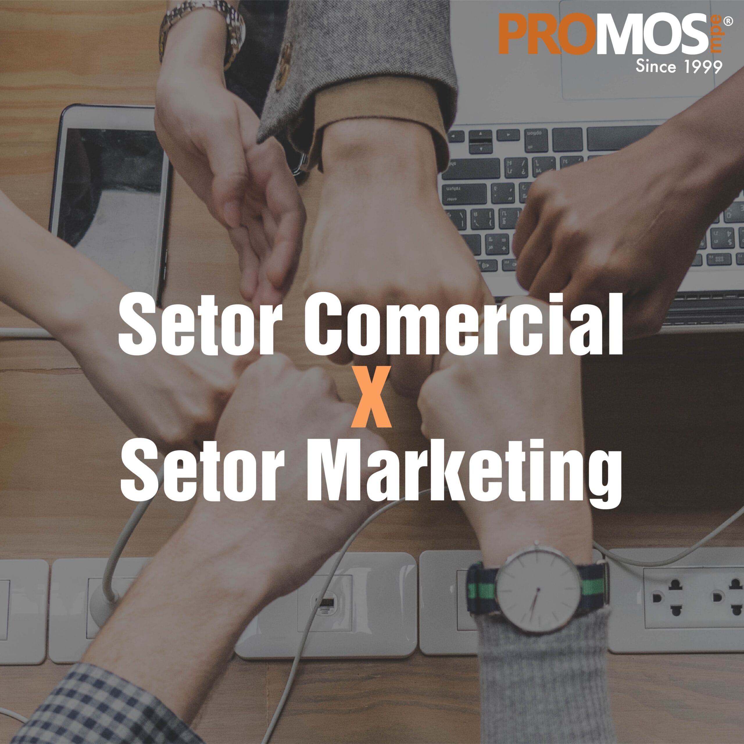 Quais são as diferenças entre os setores de Comercial e Marketing e